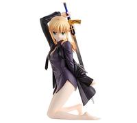Zhongkaihua Fate Figure Saber Fate Stay Night Figure Saber Altria Pendragon Action Figure 20cm FGO Anime Figurine Kneeling Statue Model Ornaments Collectibles