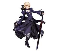 Zhongkaihua Fate Stay Night Figure Saber Altria Pendragon Action Figure FGO Anime Figurine Cavalry Sword-Wielding Standing Statue Model Collectibles Ornaments 24CM