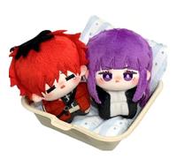 Zhongkaihua Frieren Beyond Journey's End Plush Pendant Frieren/Fern/Stark/Himmel Figure Soft Stuffed Keychain Bag Backpack Decorations 10CM