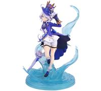 Zhongkaihua Furina Figure 24CM Take an Umbrella Ver Anime PVC Model Computer Desktop Decorate Collections Christmas Ornament Birthday Gift