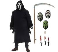 Zhongkaihua Ghostface Figure Ghostface Action Figure 18CM PVC Model Christmas Home Desk Ornament Birthday Collection Halloween Decoration Gift For Adult