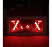 Zhongkaihua Gon Freecss Anime Character Paper-Cut Silhouettes LED RGB 16 Color Night Light Box 3D Paper Carving Table Lamp Bedroom Decor Bedside Lamp