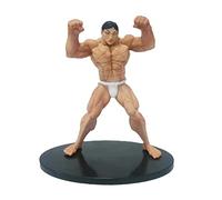 Zhongkaihua Hanma Baki Figure 15CM PVC Action Figure Standing figure model Collection Model Toy Decorations (18cm, Hanayama Kaoru)