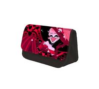 Zhongkaihua Hazbin Hotel Pencil Case Pen Bag Pouch, Alastor/Angel Dust Hazbin Hotel Merch Pencil Box Bag Student Supplies Back to School Stationery for Girls Boys Kids