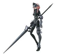 Zhongkaihua Heavily Armed High School Girls Figure LANZE REITER Super Action Statue Figure Dark Gunslinger Anime Figurine Desktop Model Joints Movable Figure Interchangeable Accessories(type 4,15cm)