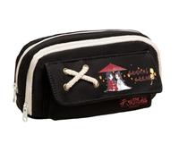 Zhongkaihua Hua Cheng/Xie Lian Pencil Bag Large Capacity Canvas Pencil Case Stylish Cute Anime Printed Pencil Pouch Student School Stationery and Gifts