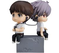Zhongkaihua Ikari Shinji/Nagisa Kaworu Figure 2PCS Model Statue Action Figure Anime Movable Figures Ornaments Collection Desktop Decorations Gifts 10CM PVC