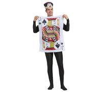 Zhongkaihua Jack of Spades Royal Family & Guards Costume Set: Medieval-themed Halloween & Christmas Role-Playing Outfit for Carnival & Family Fun