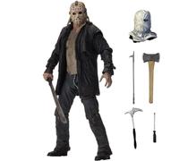 Zhongkaihua Jason Voorhees Figure Jason Voorhees Action Figure 18CM PVC Model Christmas Home Desk Ornament Birthday Collection Halloween Decoration Gift