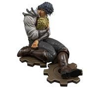 Zhongkaihua JJBA Jonathan Joestar Dio Brando Figure 11CM Two-Head Sculpt Jonathan Joestar Action Figure PVC Statue Anime Model Collectible Decoration Ornament Display Gift