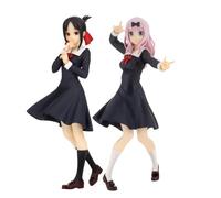 Zhongkaihua Kaguya-sama Love Is War Figure 18CM Shinomiya Kaguya Figure Uniform Style Figurine Anime PVC Statue Computer Desk Ornament Decoration Birthday Gift