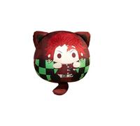 Zhongkaihua Kamado Tanjiro Plush Soft Anime Figure Stuffed 12CM Cartoon Kimetsu no Yaiba Merch Pendant Key Chain Bag Backpack Car Decorations Occasions