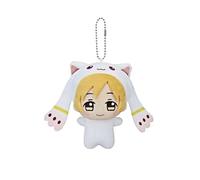 Zhongkaihua Mami Tomoe Plush Pendant 10CM Anime Kyuubey Ver PP Cotton Pillow Cushion Stuffed Car Bag Home Keychain Decoration Pendant For Fans