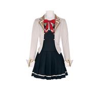 Zhongkaihua Maria Mikhailovna Kujou Cosplay Alisa Mikhailova Kujou Costume School Uniform Jacket Outfit Anime Role Play Suit Full Set Halloween Carnival