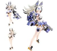Zhongkaihua Megami Device-PUNI☆MOFU Gin Lang Figure Model Kit 16CM Scale Anime Illustration Action Figure with Interchangeable Parts Desktop Display Decoration