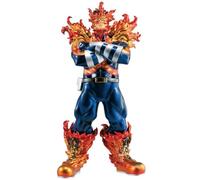 Zhongkaihua MHA Anime Figure Endeavour Action Figure Standing Position Static Scene Statue Anime PVC Model Desktop Ornament