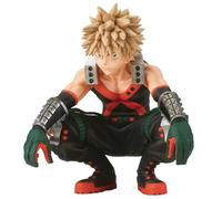 Zhongkaihua MHA Bakugou Katsuki Figure Squatting Pose Bakugou Katsuki Action Figure Collectible 10CM PVC Model Home Desk Christmas Decoration Ornament