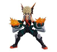 Zhongkaihua MHA Figure Bakugo Katsuki Action Figure Statue with Accessories Desktop Ornament Model Bakugo Katsuki Jointed Movable Figure Changeable Face Anime Figurine Collectibles