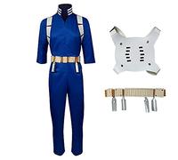 Zhongkaihua MHA Todoroki Shouto Cosplay Suit Role Play Costume Battle Set with Wig Halloween Carnival Party for Costume Adults