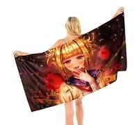 Zhongkaihua Microfiber Beach Towel - My Hero Academia Boku no Hero Academia Lightweight and Quick Dry for Travel Sand Free Outdoor Travel Rack Swim Micro Fiber Blanket Thin Mat Beach Towel