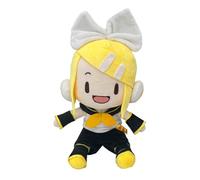 Zhongkaihua Miku Kagamine Rin Plush Kagamine Len 28CM Plush Pillow Anime PP Cotton Cushion Soft Stuffed Furry Car Home Christmas Decoration Birthday Gift