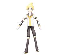 Zhongkaihua Miku Plush Kagamine Rin Len/Kasane Teto Figure Twistable Anime Soft Stuffed Abstract Pillow Throw 28CM Bedroom Sofa Decorations Funny Gifts