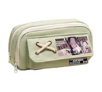 Zhongkaihua MisonoMika Anime Pencil Case, Double Layer Spacious Hayase Yuka Fashion Stationery Storage Box, Back to School Gift for Kids, 21 x 11 x 5.5 CM