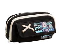 Zhongkaihua MisonoMika Anime Pencil Case, Double Layer Spacious Hayase Yuka Fashion Stationery Storage Box, Back to School Gift for Kids, 21 x 11 x 5.5 CM