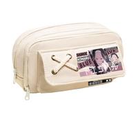 Zhongkaihua MisonoMika Anime Pencil Case, Double Layer Spacious Hayase Yuka Fashion Stationery Storage Box, Back to School Gift for Kids, 21 x 11 x 5.5 CM