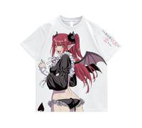Zhongkaihua My Dress Up Darling Short Sleeve T Shirt, Teens Adults Summer Casual Kitagawa Marin Anime Short Sleeve T Shirt, Comfortable Fashion T Shirt