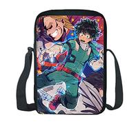 Zhongkaihua My Hero Academia Iida Deku And Todoroki - Soft and Light Large Capactiy Lunch Bag Lunchbox Gourmet Handbag Cooler Warm Zipper Pouch Tote Bag for Work School Adults Teen