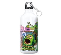 Zhongkaihua My Singing Monsters Water Bottle for School - Game Periphery Cartoon Sports Kettle, 600ML Metal Water Bottle Anime Outdoor Schooler Gifts Back to School