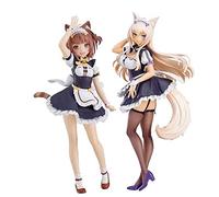 Zhongkaihua Nekopara Figure Cinnamon/Azuki/Coconut Figure Character Ornaments Cute Action PVC Figurine Model Supplies 19-22CM