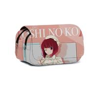 Zhongkaihua Oshi no Ko Pencil Case Student Pen Bag, Oshi no Ko Merch Pencil Box Pouch Back to School Supplies Stationery for Girls Boys Kids