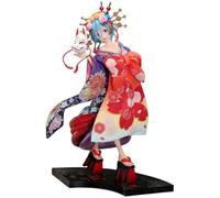 Zhongkaihua Re:Zero - Kimono Rem PVC Anime Figure, 29cm Collectible for Home Decor, Computer Desk, bedroom - Christmas or Birthday Gift
