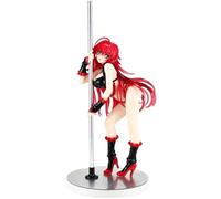 Zhongkaihua Rias Gremory Figure Pole Dancing Model 25CM PVC Statue Uniforms Anime Girl Figurine Ornaments Collection Decorations Gifts