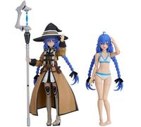 Zhongkaihua Roxy Migurdia Figure 15cm, Roxy Migurdia Action Model with Interchangeable Faces Hands, Anime Collectible for Desk Shelf & Display Cabinet Gift for Fans