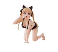 Zhongkaihua Sawamura Spencer Eriri Figure 10CM Swimsuit Cat Ver Sawamura Spencer Eriri Action Figure Anime Girl PVC Model Home Christmas Decoration Birthday Gift Ornament