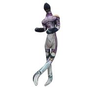 Zhongkaihua Star Platinum Plush JJBA Figure 28cm Anime Soft Human-Shaped with Twistable Built-in Wire Funny Pillow Throw Decorations