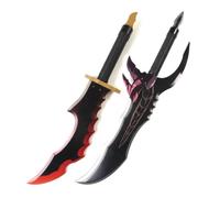Zhongkaihua Sung Jin Woo Sword Dagger Anime Props Sung Jin Woo Cosplay Swords Display Supplies Ornaments Collectible 45/52/58CM Bamboo