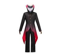 Zhongkaihua Takakura Ken/Okarun Anime Cosplay Costume Red and Black Uniform Full Sets for Halloween, Comic-Con Anime Role Play Outfits