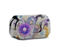 Zhongkaihua That Time I Got Reincarnated as a Slime Rimuru Tempest Milim Nava Fashion Stationery Pencil Case for Girls Boys Schooler Gift, Large Capacity Back to School Pen Bag