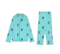 Zhongkaihua The Apothecary Diaries Maomao Pajamas, Jinshi Theme Indoor Pajamas, Unisex Long Sleeve Shorts Lightweight Pajamas, Warm Gift