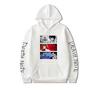 Zhongkaihua The Death Note Hoodie 3D Anime Figure Printed Hoody Sweatshirt Casual Top Pullover Jumper for Kids Adult