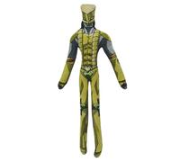 Zhongkaihua The World Plush Dio Brando JJBA Figure 28cm Anime Soft Human-Shaped with Twistable Built-in Wire Funny Pillow Throw Decorations