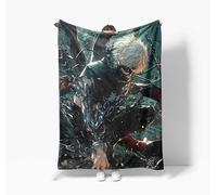 Zhongkaihua Tokyo Ghoul Blankets Flannel, Anime Blanket Throw Tokyo Ghoul Merch Fleece Nap Blanket Throw for Bed Home Sofa Office