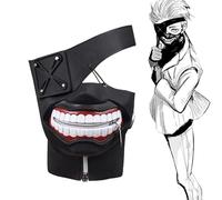Zhongkaihua Tokyo Ghoul Kaneki Ken Drop rubber Masks Head Covering - for Halloween Christmas Cosplay Role-Playing Gift