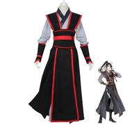 Zhongkaihua Wei Wuxian Cosplay Costume Wei Ying Chinese Ancient Hanfu Anime Role Play Uniform Outfit Halloween Fancy Dress up Party Carnival