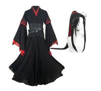 Zhongkaihua Wei Wuxian Cosplay Costume Wei Ying Chinese Ancient Hanfu Anime Role Play Uniform Outfit Halloween Fancy Dress up Party Carnival