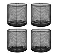zhongko 4 Pcs Aquatic Pond Planting Bags, Round Reusable Mesh Pond Grow Bags, Aquatic Terrestrial Universal Plant Pot for Water Lily Aquatic Potato Onion